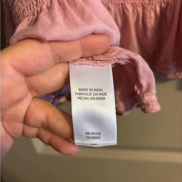 Lucky Brand Pink Ruffle Top - Picture 5 of 7